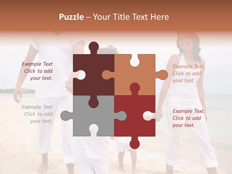 Young Caregiver Finger PowerPoint Template