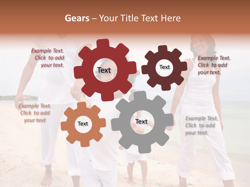 Young Caregiver Finger PowerPoint Template