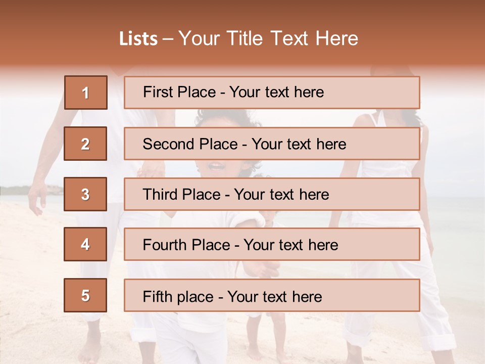 Young Caregiver Finger PowerPoint Template