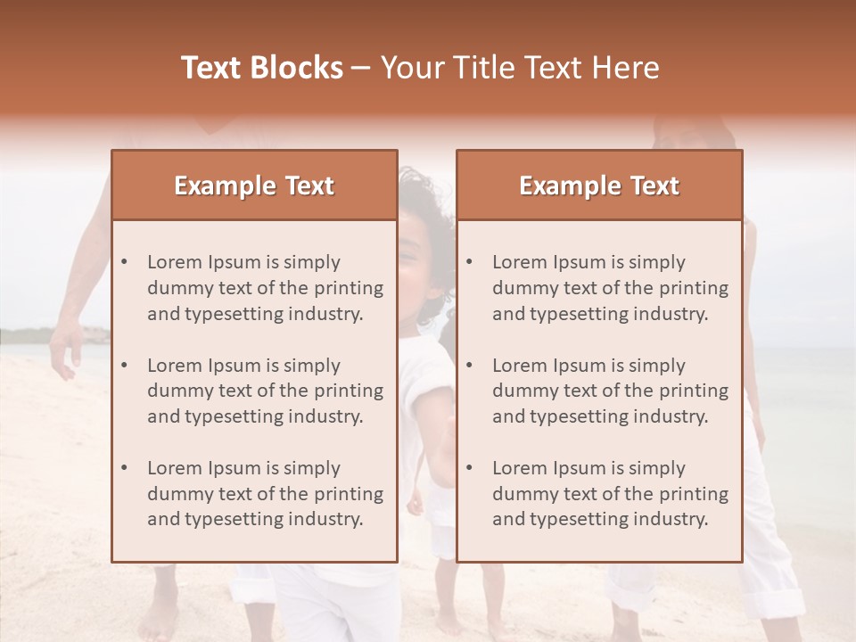 Young Caregiver Finger PowerPoint Template