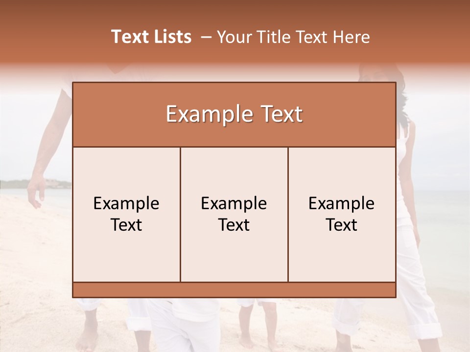 Young Caregiver Finger PowerPoint Template