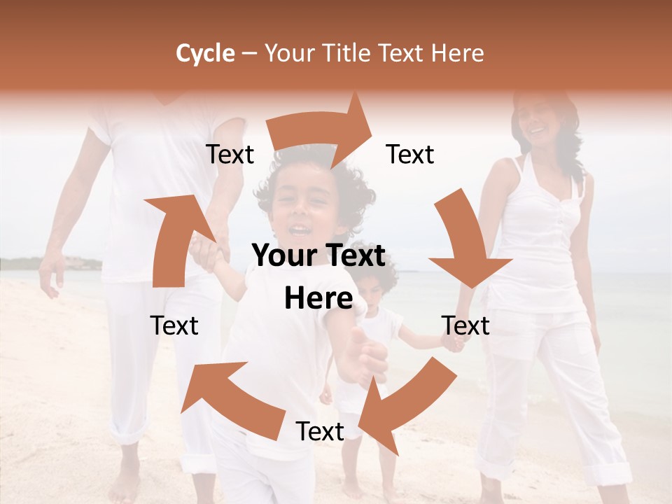 Young Caregiver Finger PowerPoint Template