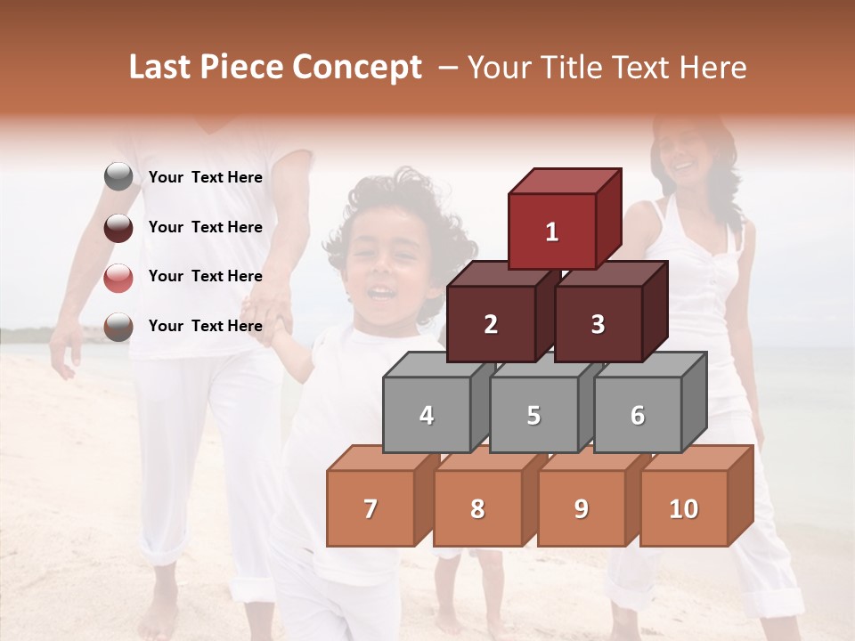 Young Caregiver Finger PowerPoint Template