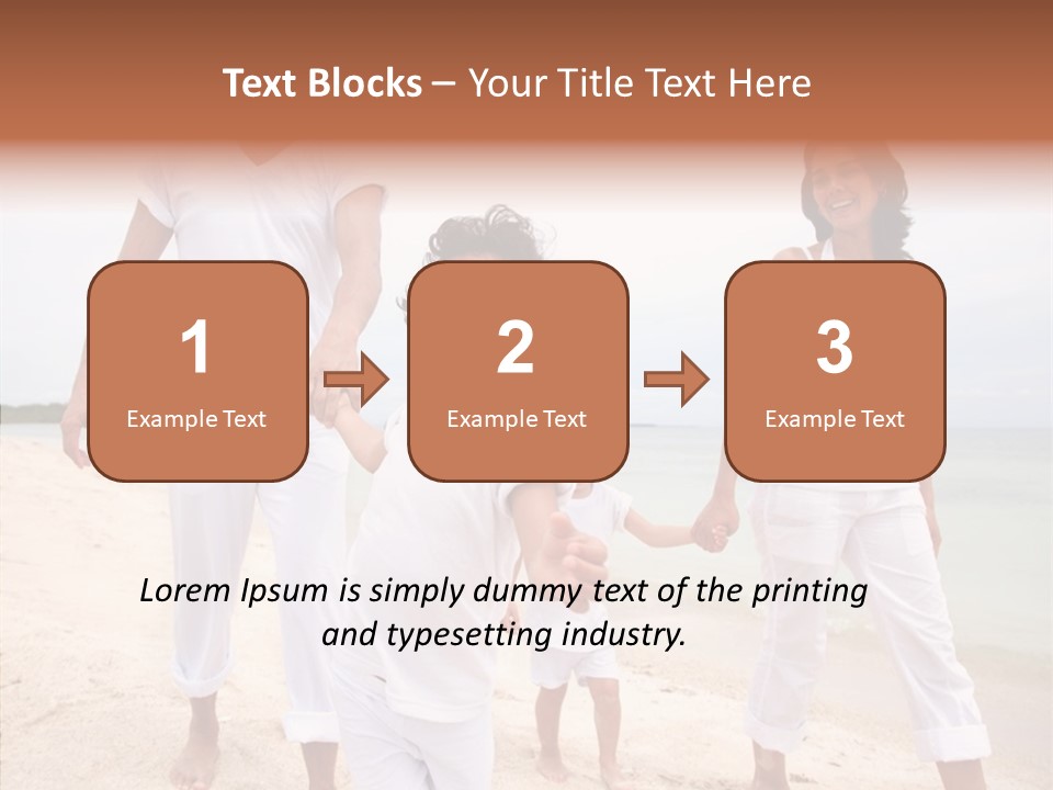 Young Caregiver Finger PowerPoint Template