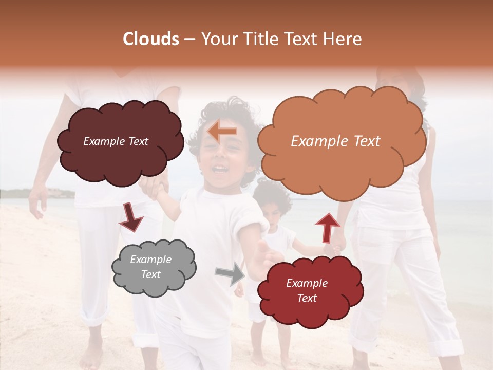 Young Caregiver Finger PowerPoint Template