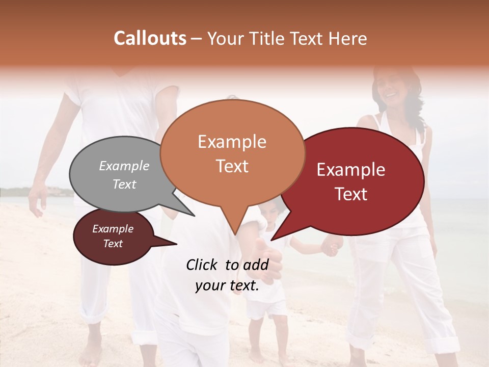 Young Caregiver Finger PowerPoint Template