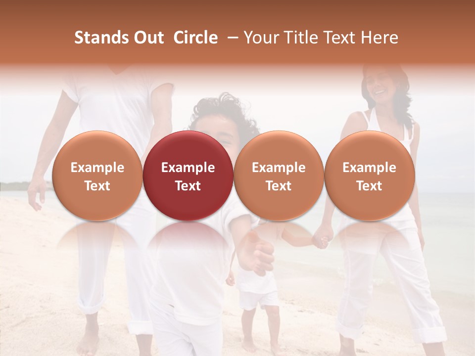 Young Caregiver Finger PowerPoint Template