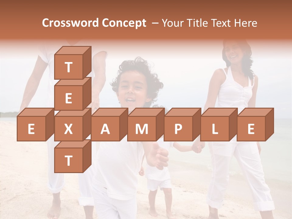 Young Caregiver Finger PowerPoint Template