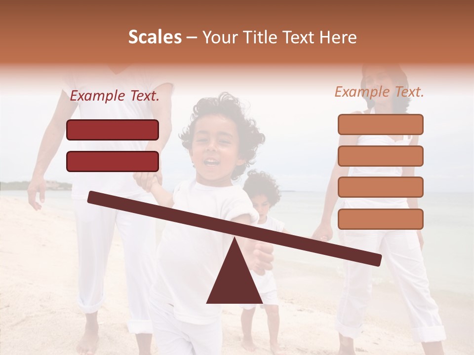 Young Caregiver Finger PowerPoint Template