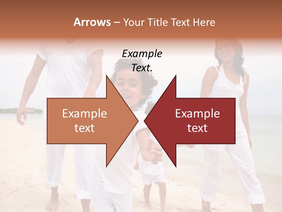 Young Caregiver Finger PowerPoint Template