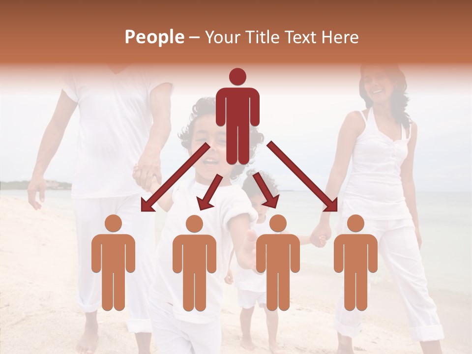 Young Caregiver Finger PowerPoint Template