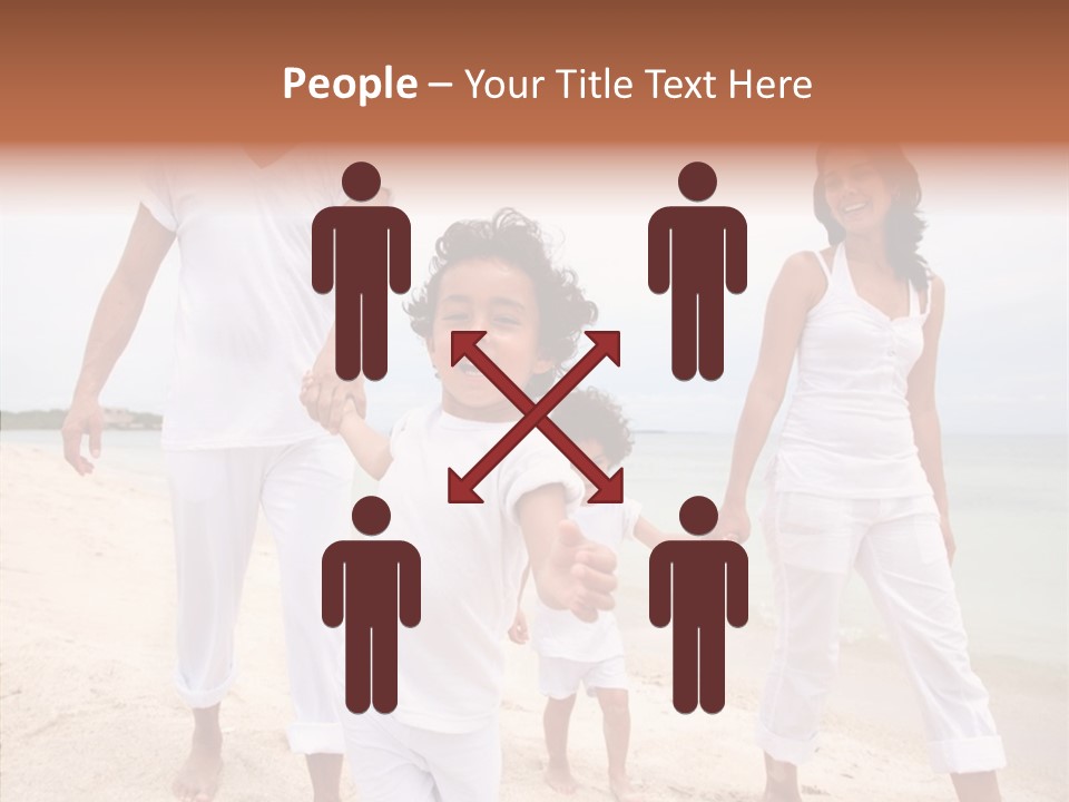 Young Caregiver Finger PowerPoint Template