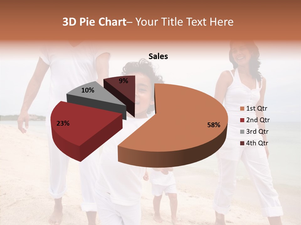 Young Caregiver Finger PowerPoint Template