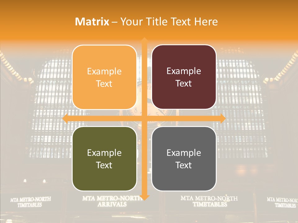 Female Sharing Senior PowerPoint Template