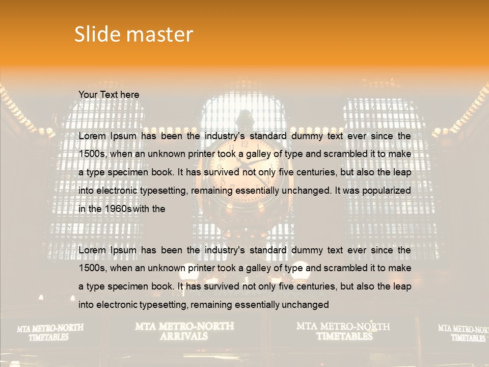 Female Sharing Senior PowerPoint Template