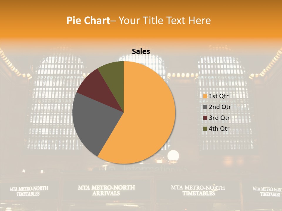 Female Sharing Senior PowerPoint Template