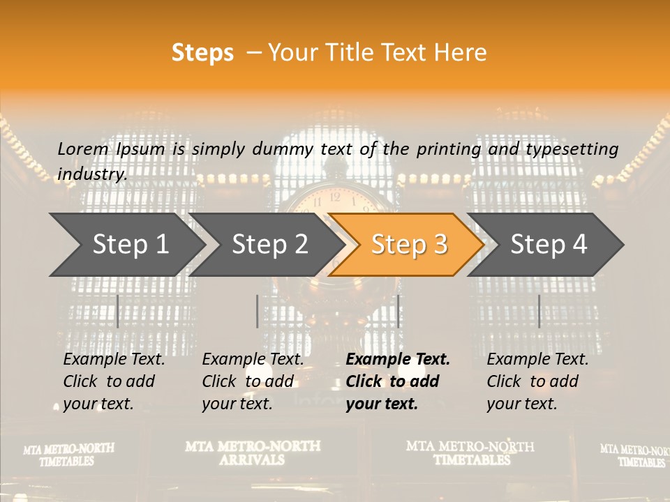 Female Sharing Senior PowerPoint Template