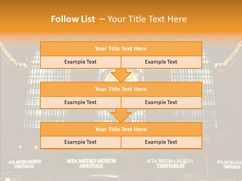 Female Sharing Senior PowerPoint Template