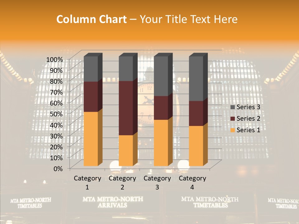 Female Sharing Senior PowerPoint Template
