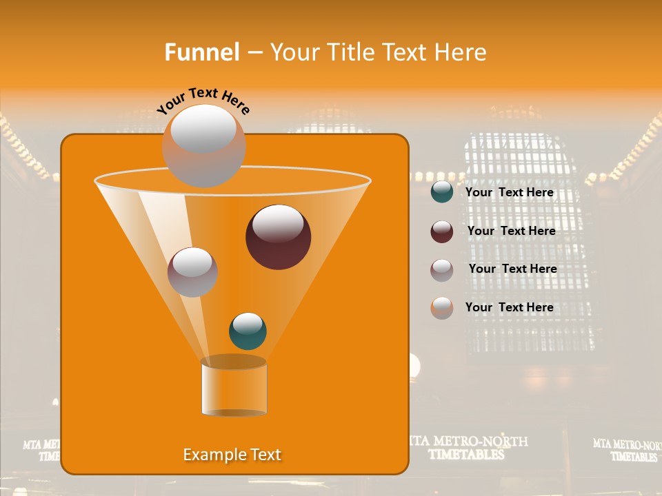 Female Sharing Senior PowerPoint Template
