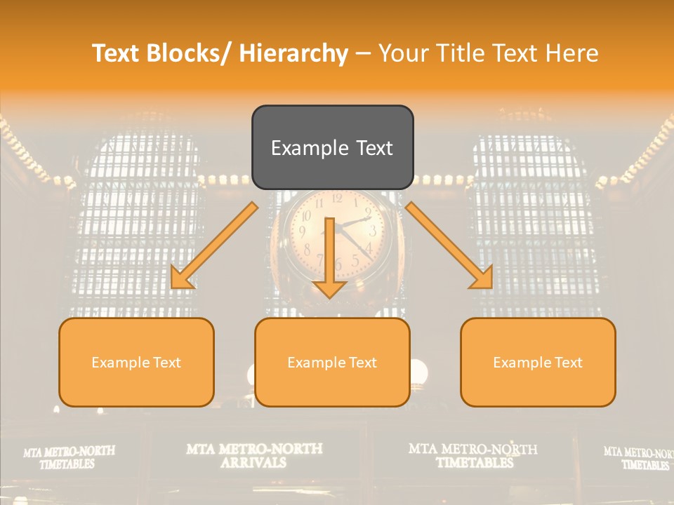 Female Sharing Senior PowerPoint Template