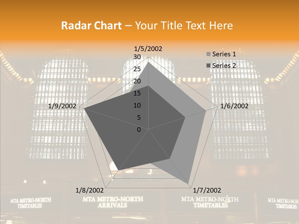 Female Sharing Senior PowerPoint Template