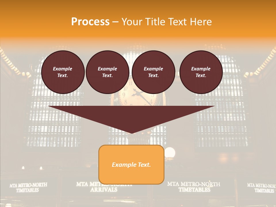 Female Sharing Senior PowerPoint Template