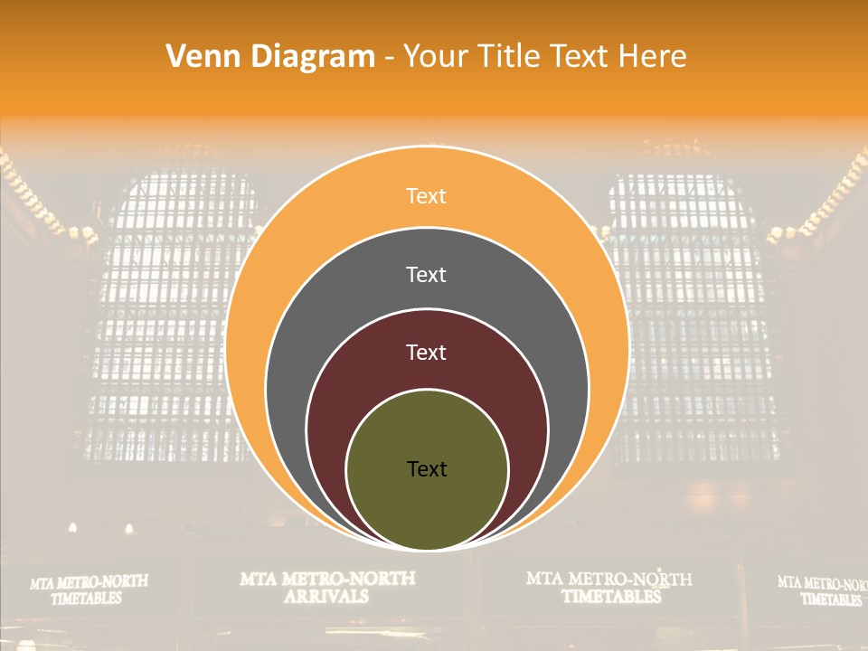 Female Sharing Senior PowerPoint Template