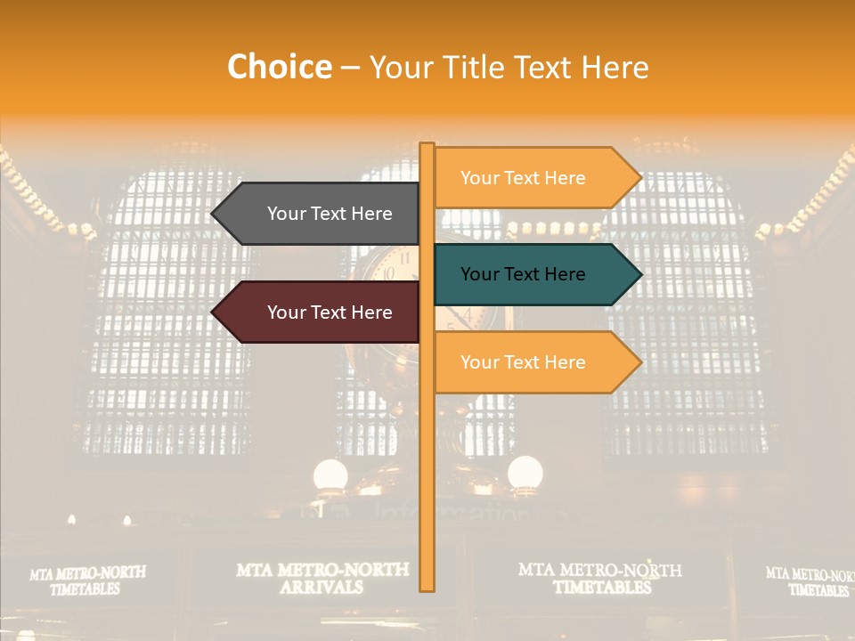 Female Sharing Senior PowerPoint Template