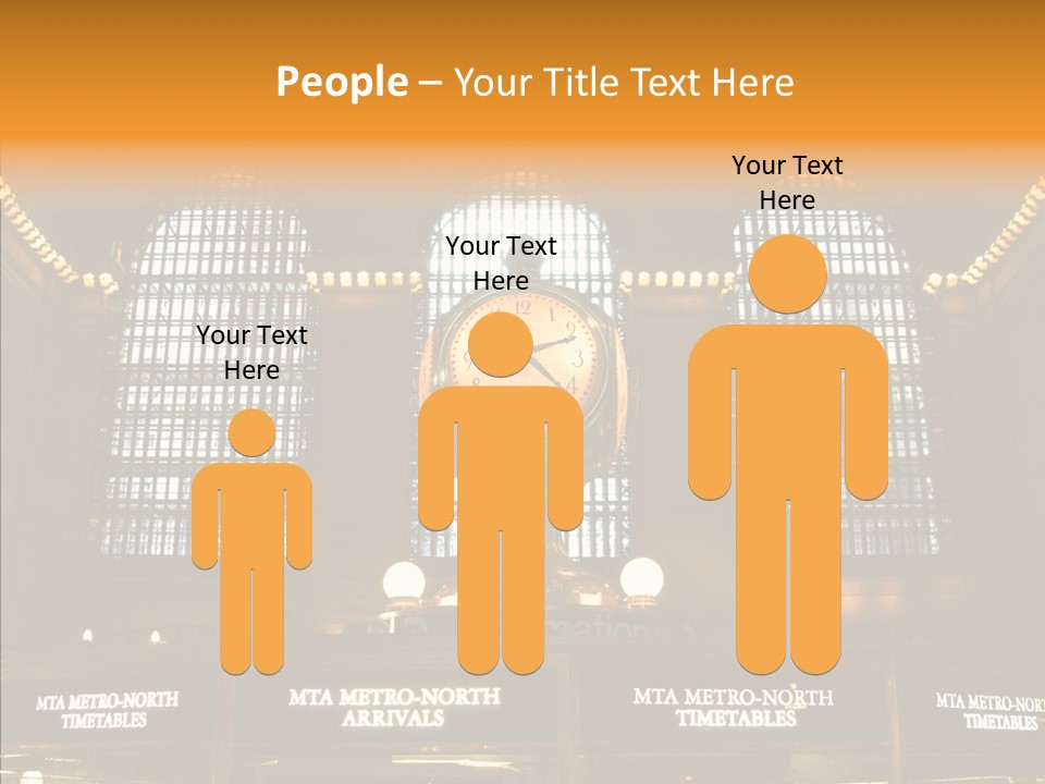 Female Sharing Senior PowerPoint Template