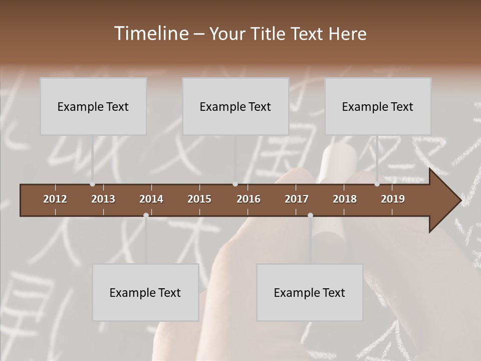 White Finger Sharing PowerPoint Template