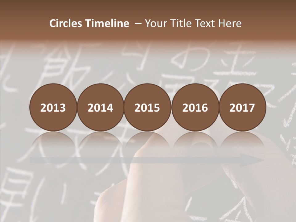 White Finger Sharing PowerPoint Template