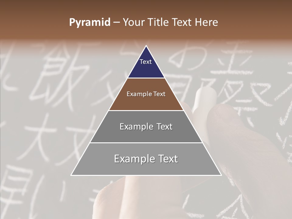 White Finger Sharing PowerPoint Template