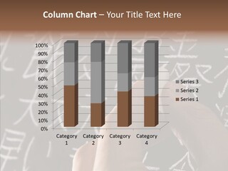 White Finger Sharing PowerPoint Template