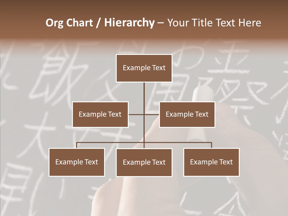 White Finger Sharing PowerPoint Template