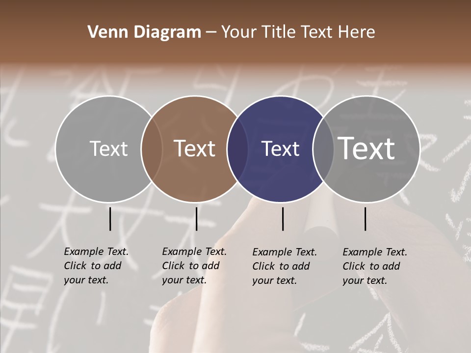 White Finger Sharing PowerPoint Template