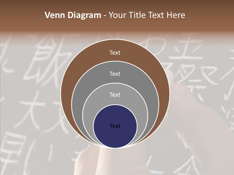 White Finger Sharing PowerPoint Template