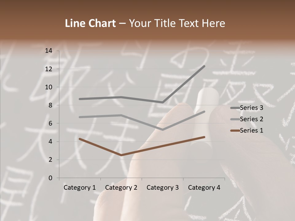 White Finger Sharing PowerPoint Template