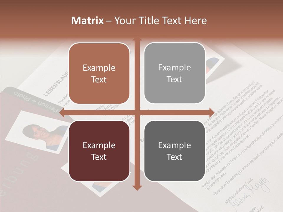 White Holding Hands Close Up PowerPoint Template