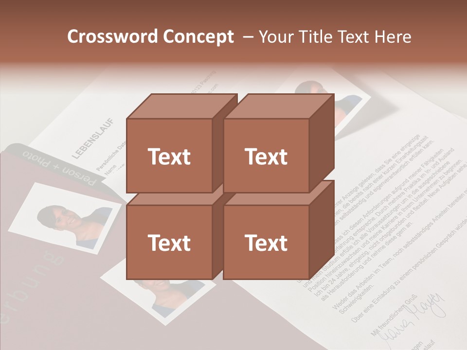 White Holding Hands Close Up PowerPoint Template