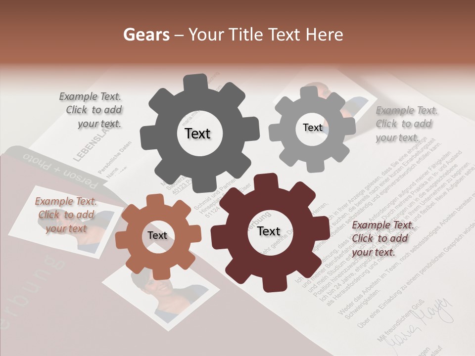 White Holding Hands Close Up PowerPoint Template