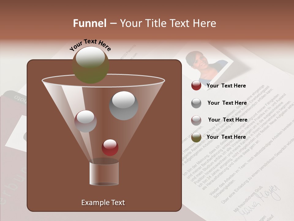 White Holding Hands Close Up PowerPoint Template