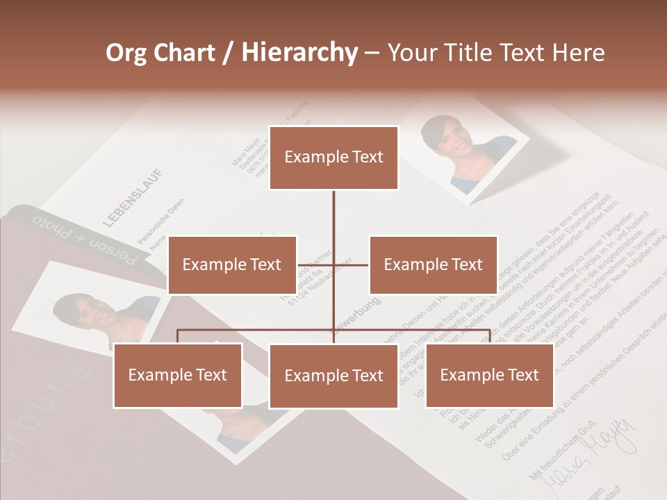 White Holding Hands Close Up PowerPoint Template