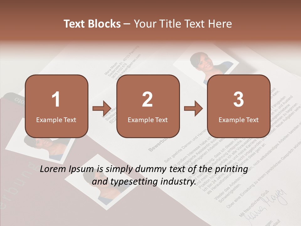 White Holding Hands Close Up PowerPoint Template