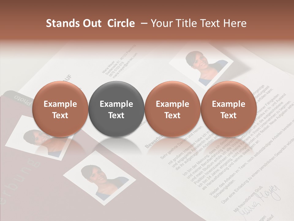 White Holding Hands Close Up PowerPoint Template