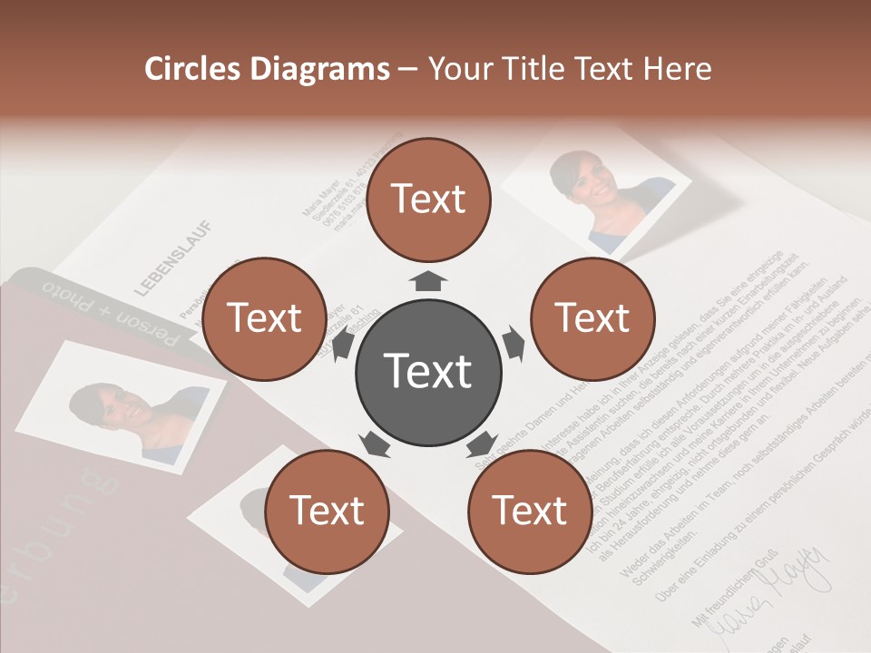 White Holding Hands Close Up PowerPoint Template