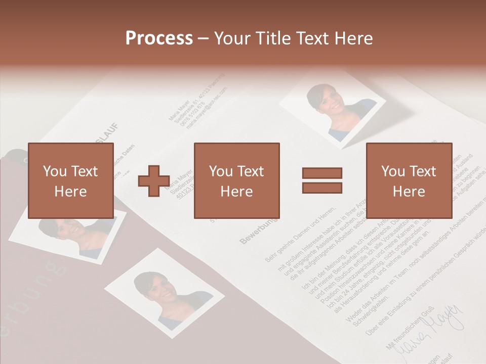 White Holding Hands Close Up PowerPoint Template