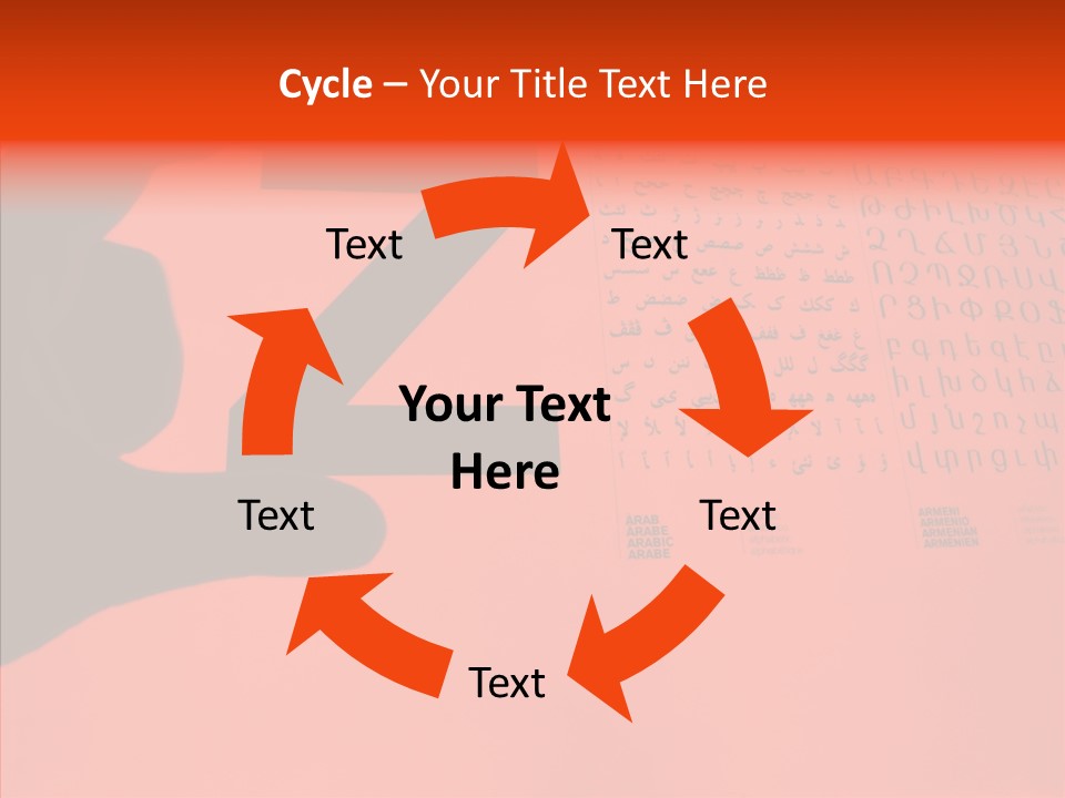 Senior  Hold Two PowerPoint Template