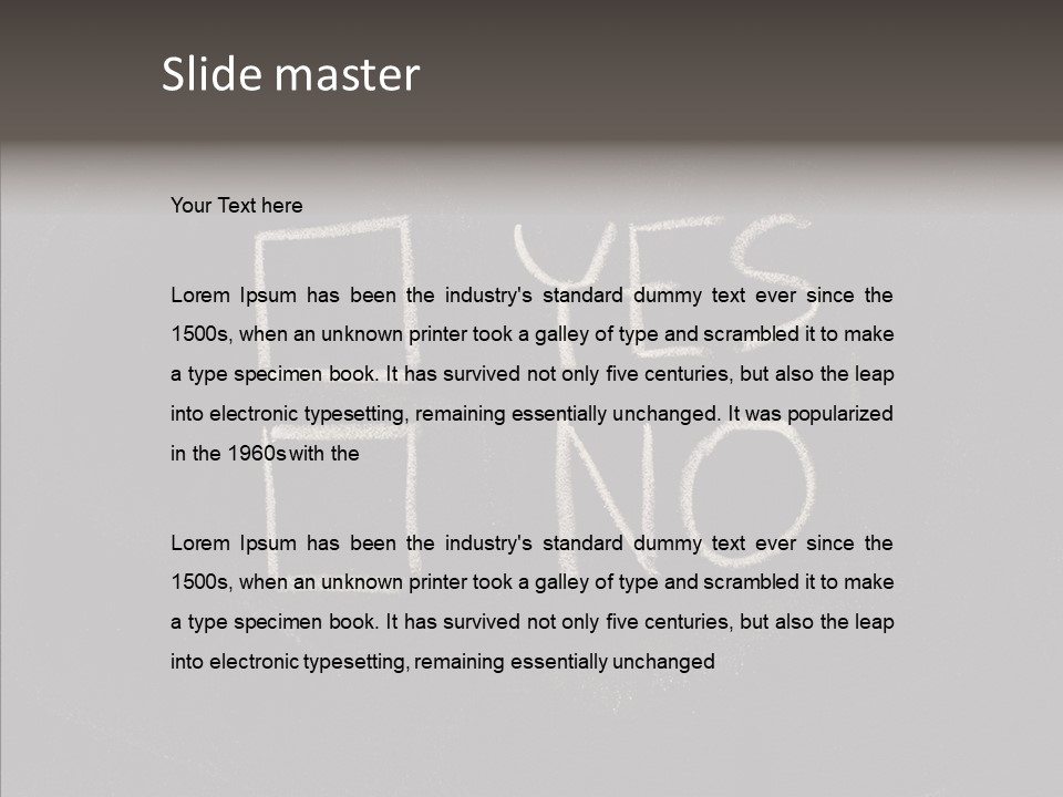 Young  Close Up PowerPoint Template