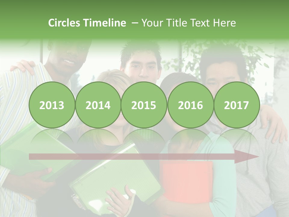 Touching Grandmother Senior PowerPoint Template